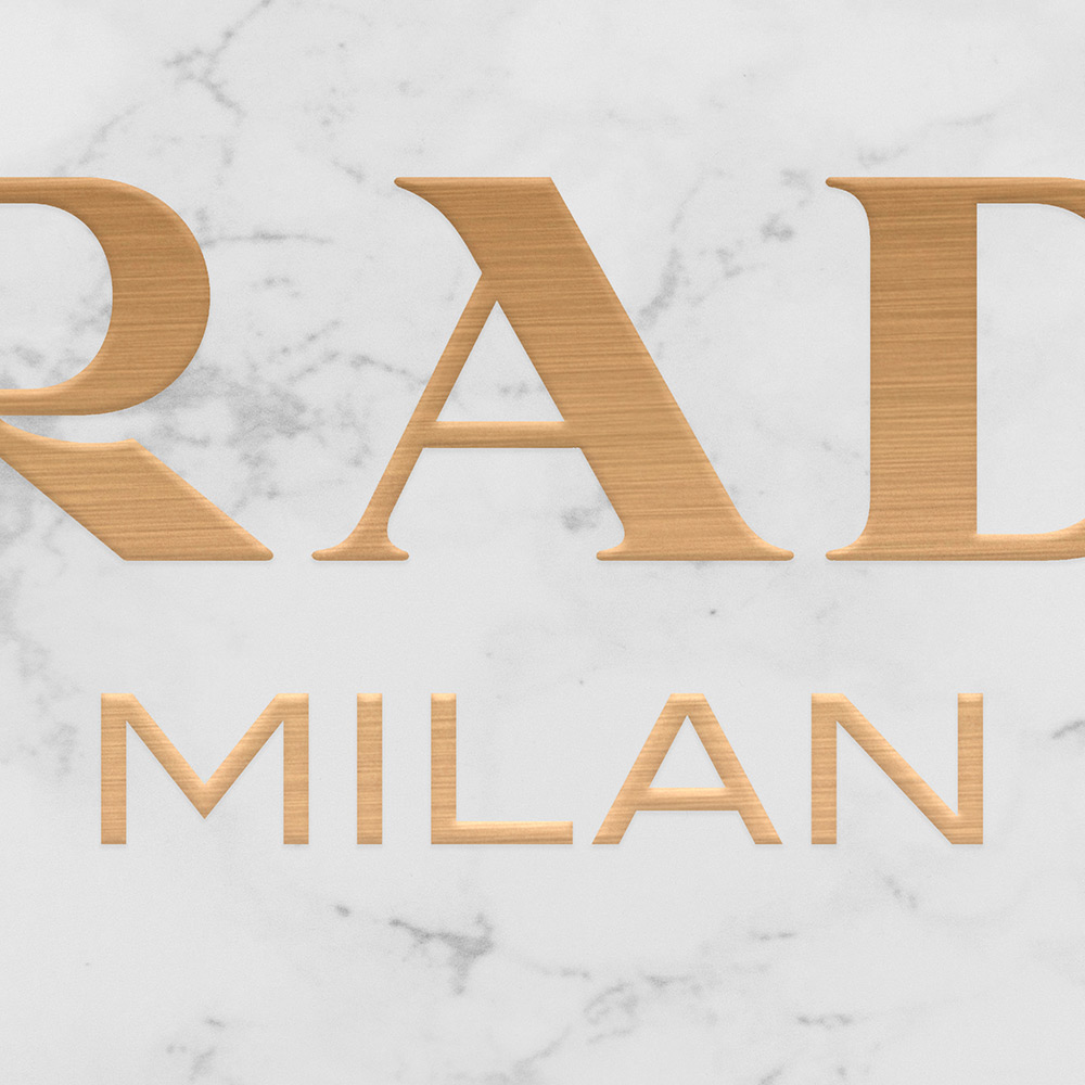 Prada Milan Light Canvas Wall Art